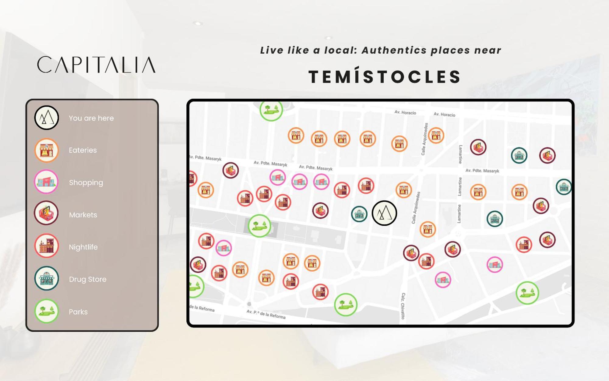 Capitalia - Luxury Apartments - Temistocles 40 Città del Messico Esterno foto